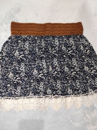 Falda nueva flores