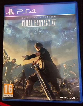 Final fantasy XV PS4.