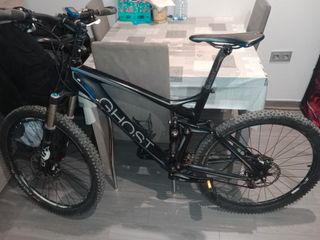 Bicicleta Ghost carbono doble fox