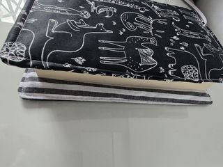 Funda de libro de tela