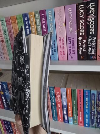 Funda de libro de tela