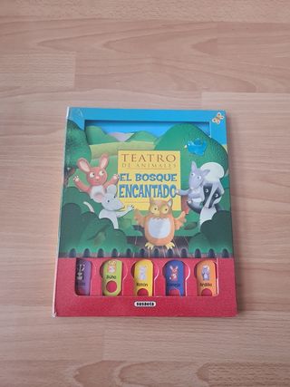 Libro TEATRO DE ANIMALES-EL BOSQUE ENCANTADO