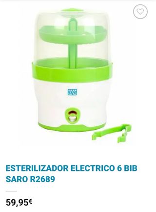 Esterilizador de biberones