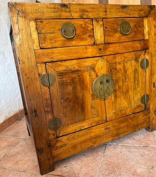 Aparador chino de olmo siglo XIX