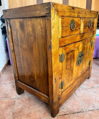 Aparador chino de olmo siglo XIX