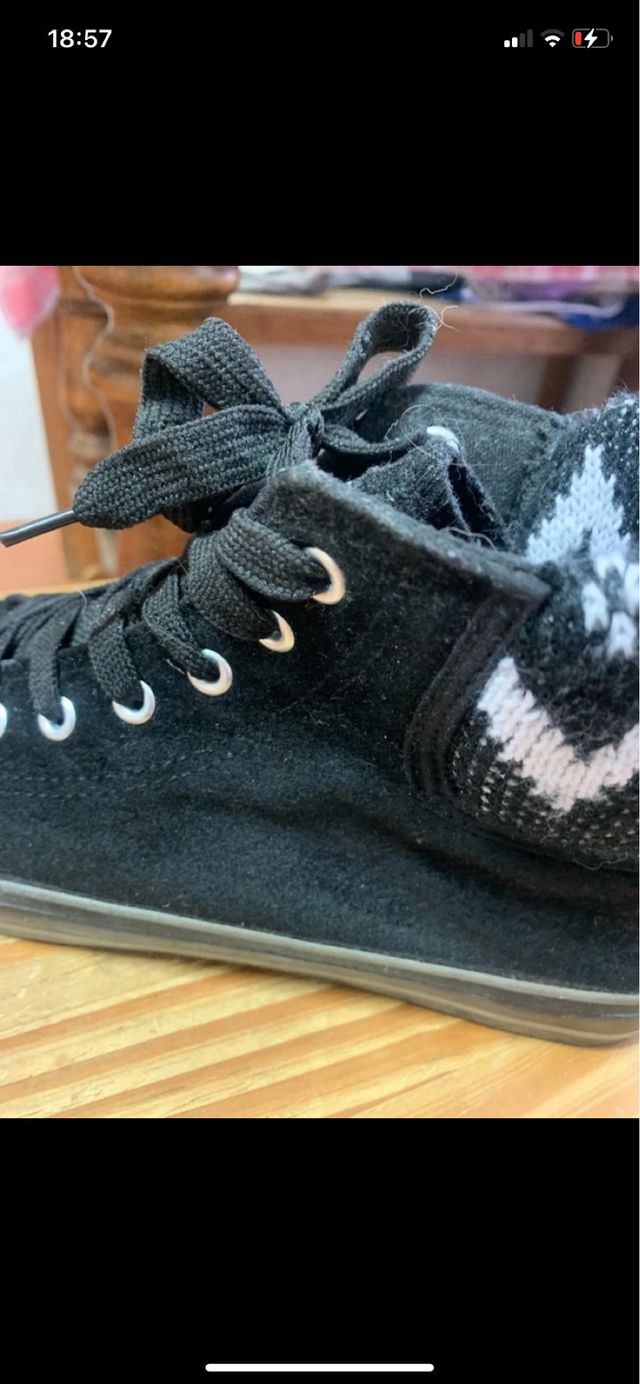 Zapatillas negras de inside n.40