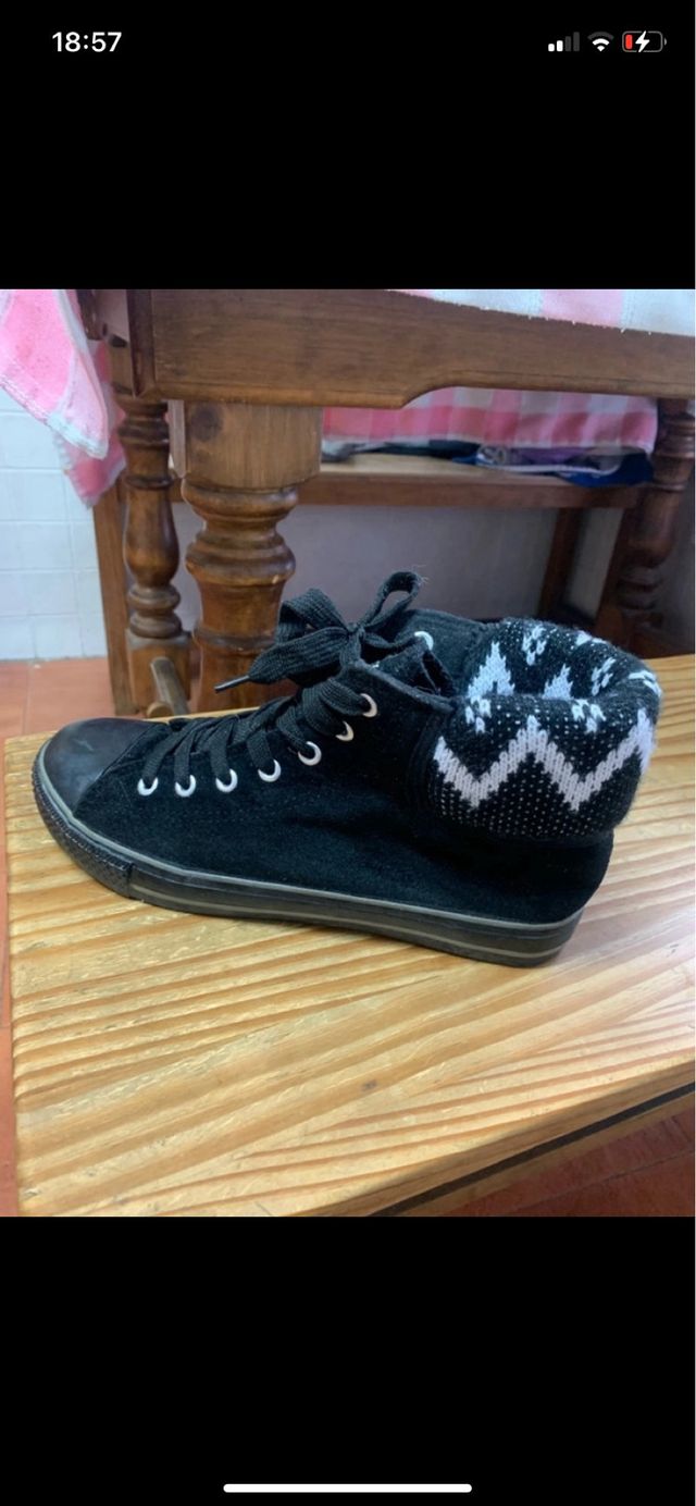 Zapatillas negras de inside n.40