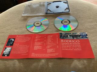 RODRIGO TURINA FALLA RAVEL ANDRE PREVIN CD DOBLE