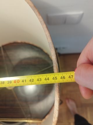 Pantalla lampara animal print