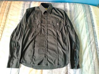Camisa Manga Larga Negra