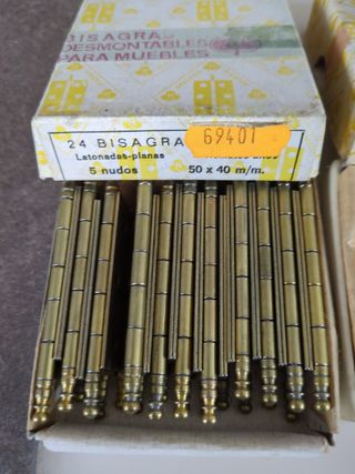 48 bisagras desmontables