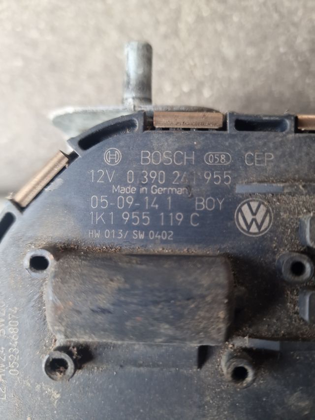 Motor limpiaparabrisas golf V