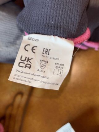 Lotto 30 guanti da lavoro tg 6