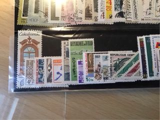 Francobolli da collezione 50 diversi mondiali