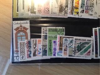 Francobolli da collezione 50 diversi