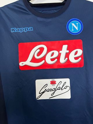 Maglia ufficiale napoli kappa 2017/18 10y