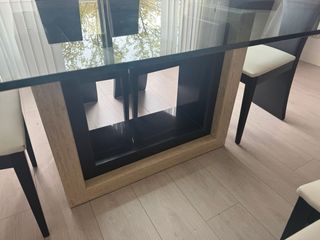 Mesa Cristal Peana Marmol