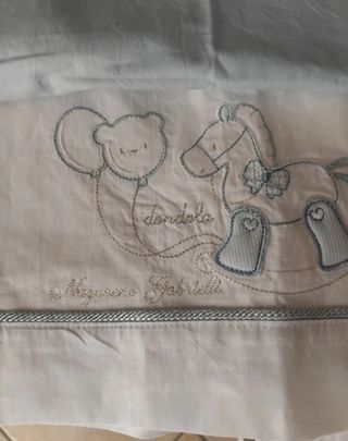 Lenzuolo mollettone federa culla neonato