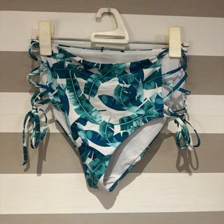 Bañador mujer azul blanco y verde   tezenis