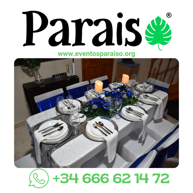 Alquiler de Manteles Sillas Mesas Copas Bodas