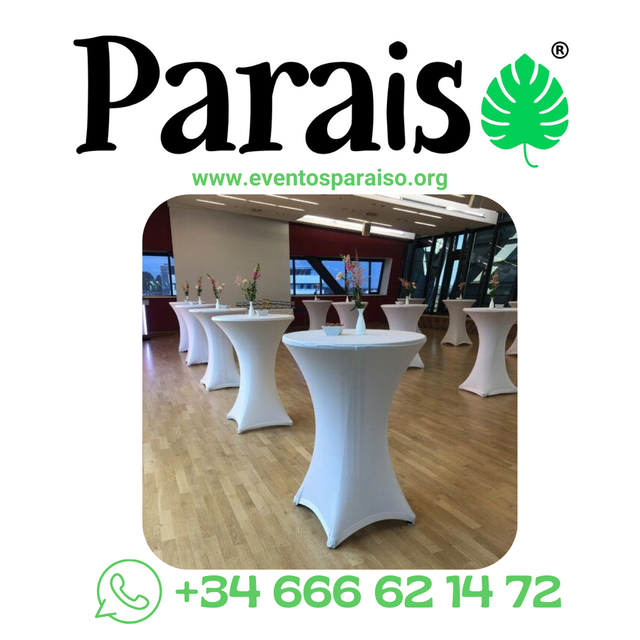 Alquiler de Manteles Sillas Mesas Copas Bodas