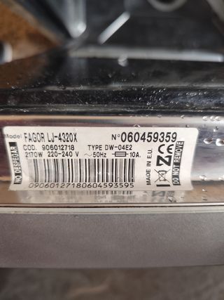 Lavavajillas Fagor LJ-4320X