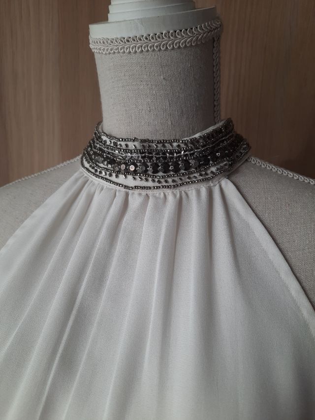 Camiseta cuello halter