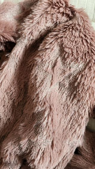 Bufanda Rosa estrellas