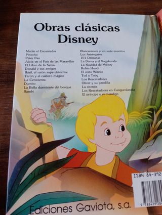 Libros Disney. Los rescatadores y Aladdin