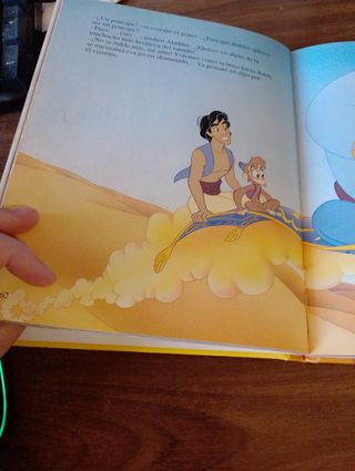 Libros Disney. Los rescatadores y Aladdin
