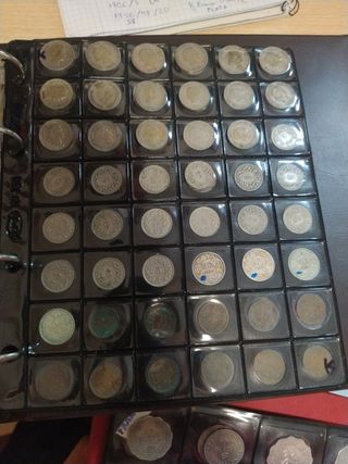 Monedas hong Kong, Japón y suizas