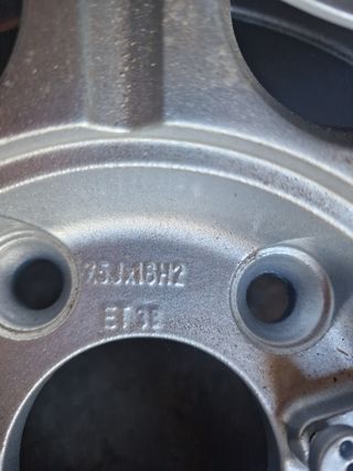 4 Llantas  aluminio  16