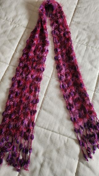 Bufanda Rosa y morada