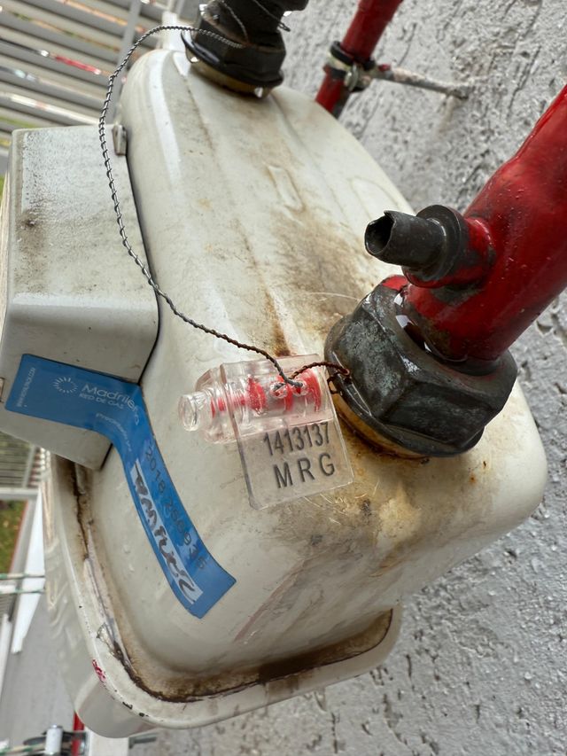 PRECINTO CONTADOR MADRILEÑA GAS