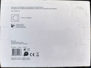 Balança de cozinha digital