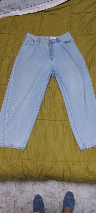 Pantalon vaquero de pinzas