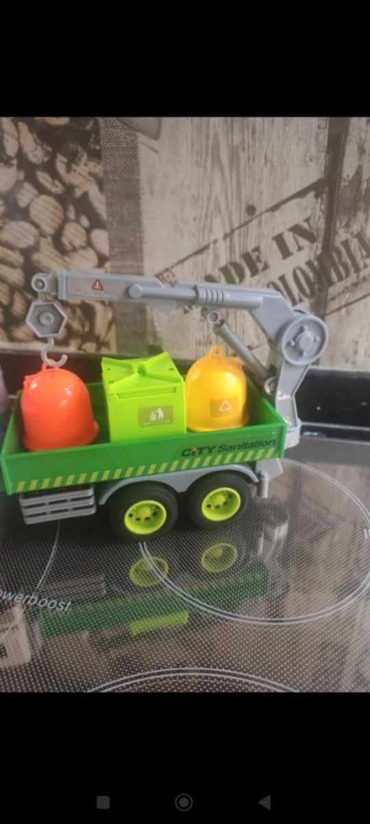 Camión de reciclaje