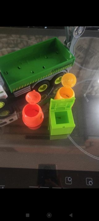 Camión de reciclaje