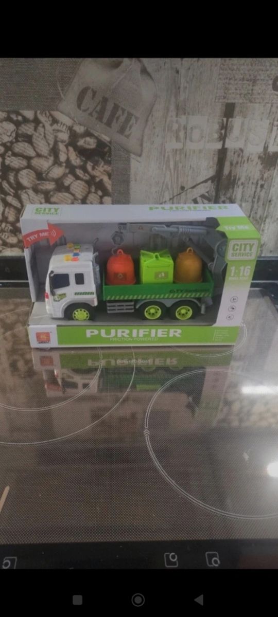 Camión de reciclaje