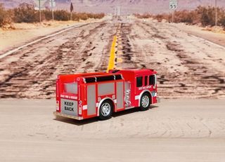 Camion de bomberos de metal de Cars