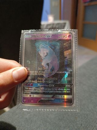 Carta Pokémon Edición especial Mewtwo