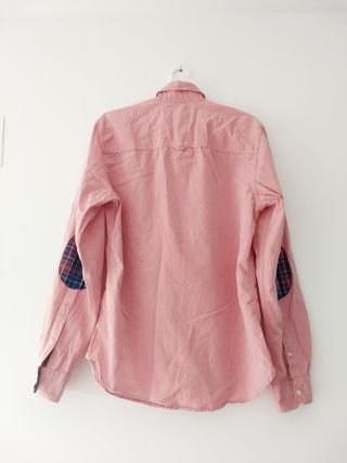 Camisa rosa Springfield con coderas