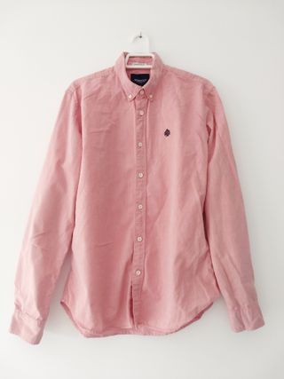 Camisa rosa Springfield con coderas