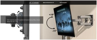 Soporte para TV de 23 a 70 pulgadas