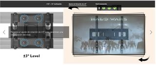 Soporte para TV de 23 a 70 pulgadas