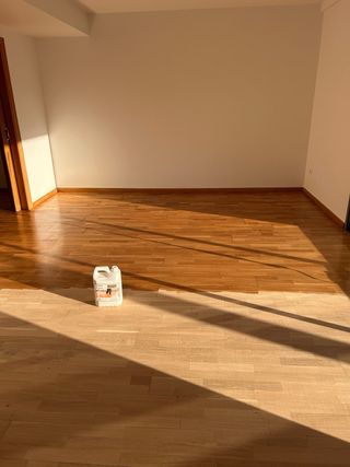 Acuchillado, Lijado y barnizado de parquet