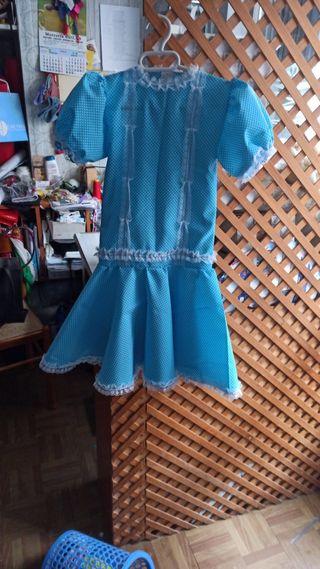 Traje niña chulapa