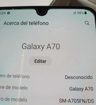 Samsung Galaxy A70 SM-A705FN/DS