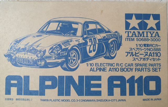 Tamiya 1:10 Carrocería Alpine Renault A-110