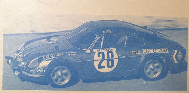 Tamiya 1:10 Carrocería Alpine Renault A-110